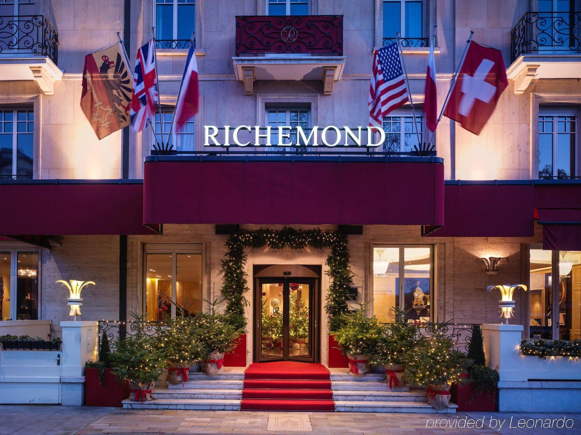 Отель Le Richemond Женева Экстерьер фото